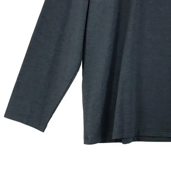 Criquet Men Size XXL Feather Performance Pullover Sweater Quarter Zip Golf Gray